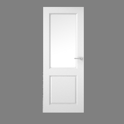 Half Light Clear Glazed (Smooth)