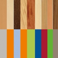 Laminate Faced MDF to match Door Finish