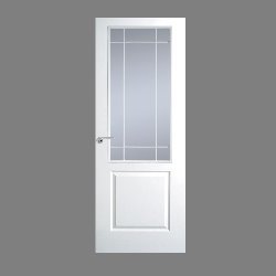 Manhattan Half Light Chrome Leaded