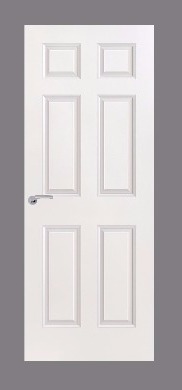 6 Panel Moulded Door (Smooth)