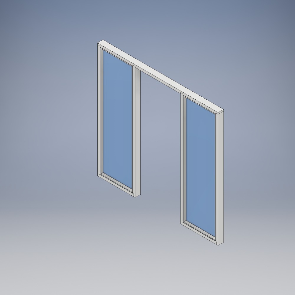 Doorsets with a Side Screen both Sides